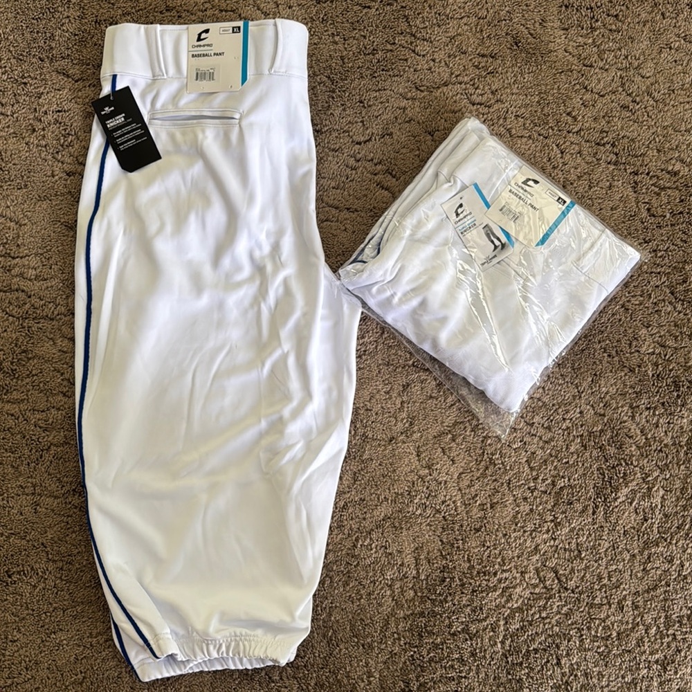 Champro White Baseball Pants